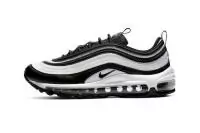 nike air max 97 homme trainers  black white